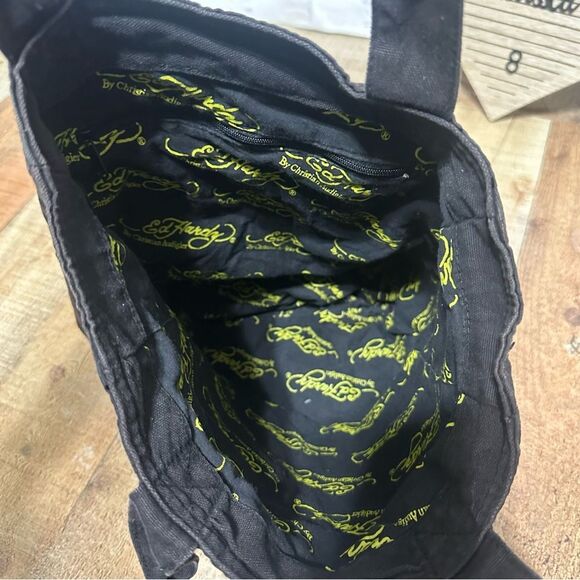 Ed Hardy Tiger Tote Bag Rhinestones - Picture 5 of 11